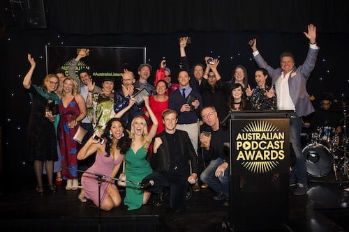 Read more about the article Winners are grinners at the 2018 Australian Podcast Awards